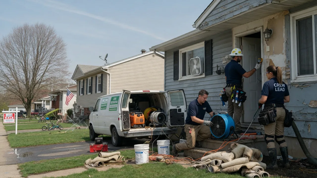 Flood Cleanup in Shoreham, VT near me